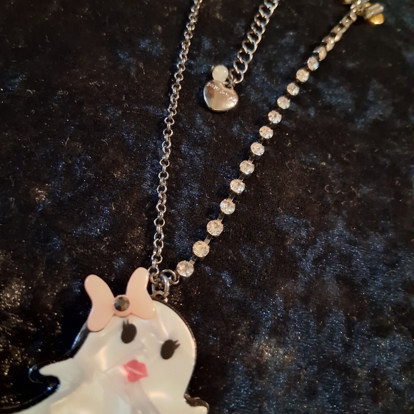 Betsey Johnson Black and White Crescent - Picture 9 of 11